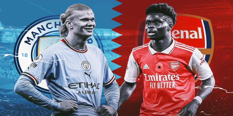 Ví dụ thực tế về trận cầu Manchester City vs Arsenal